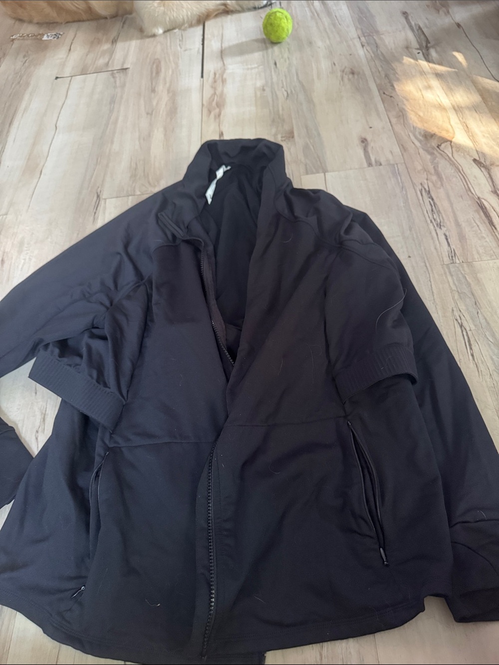 Black women’s Jacket with Zip Pockets